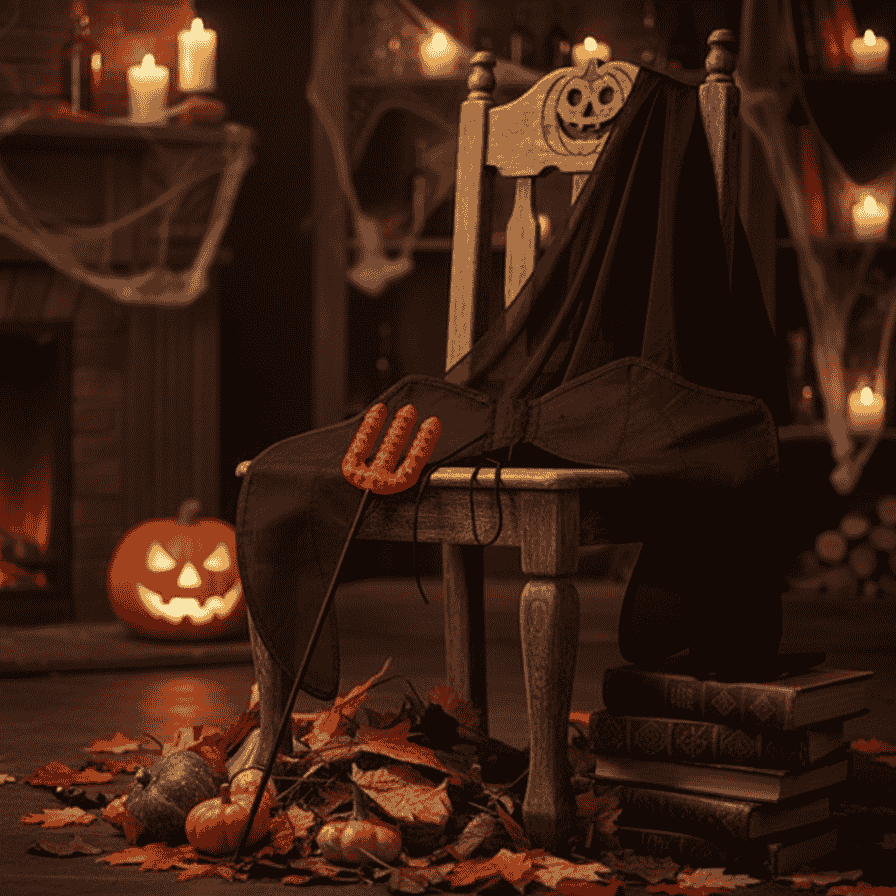 Ali con Cerchietto e Forcone Halloween  Set Costume Diavolo Rosso e Nero