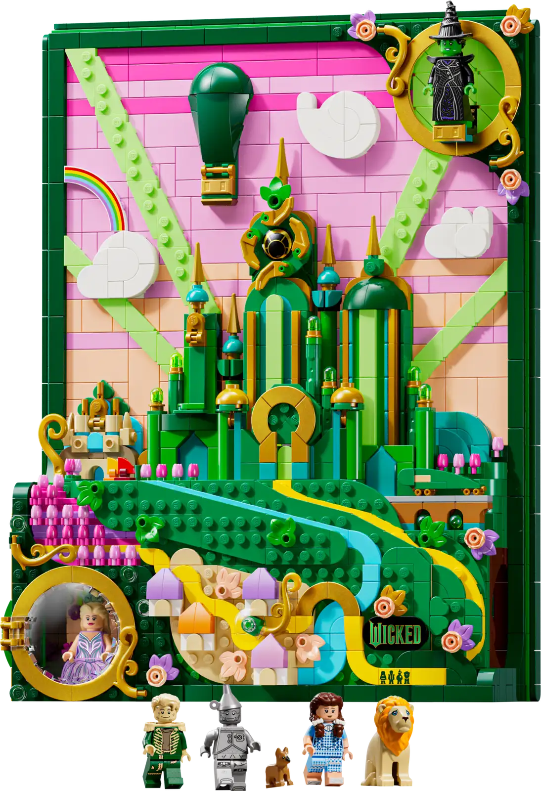 75685 Lego Wicked Wall Art Città di Smeraldo