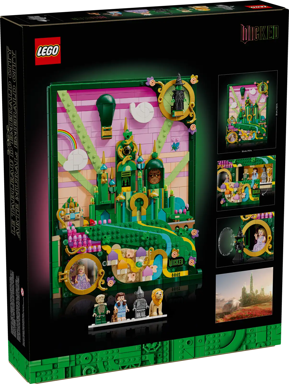 75685 Lego Wicked Wall Art Città di Smeraldo