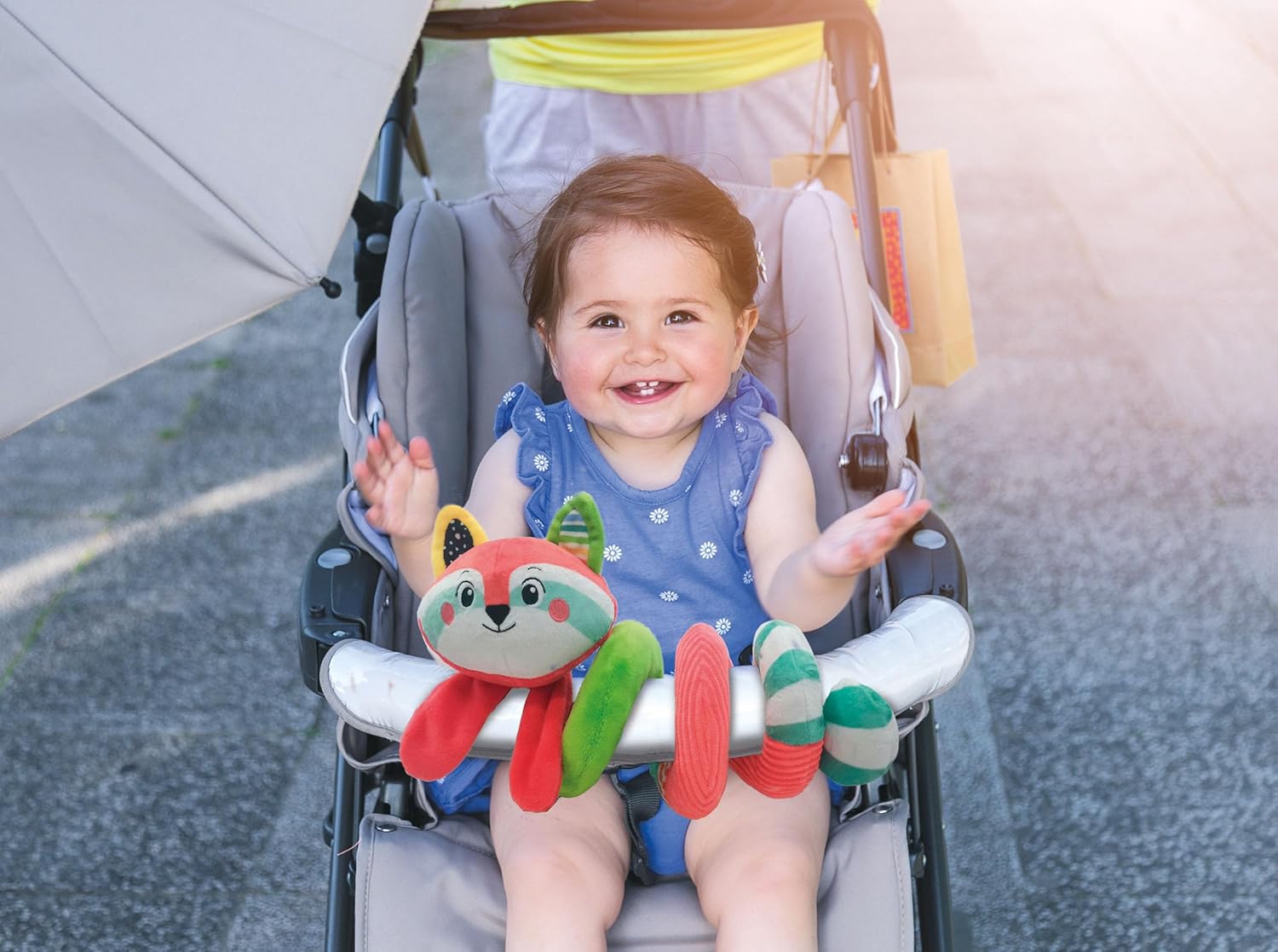 Clementoni Spirale Passeggino Neonato  Soft Spiral Happy Animals