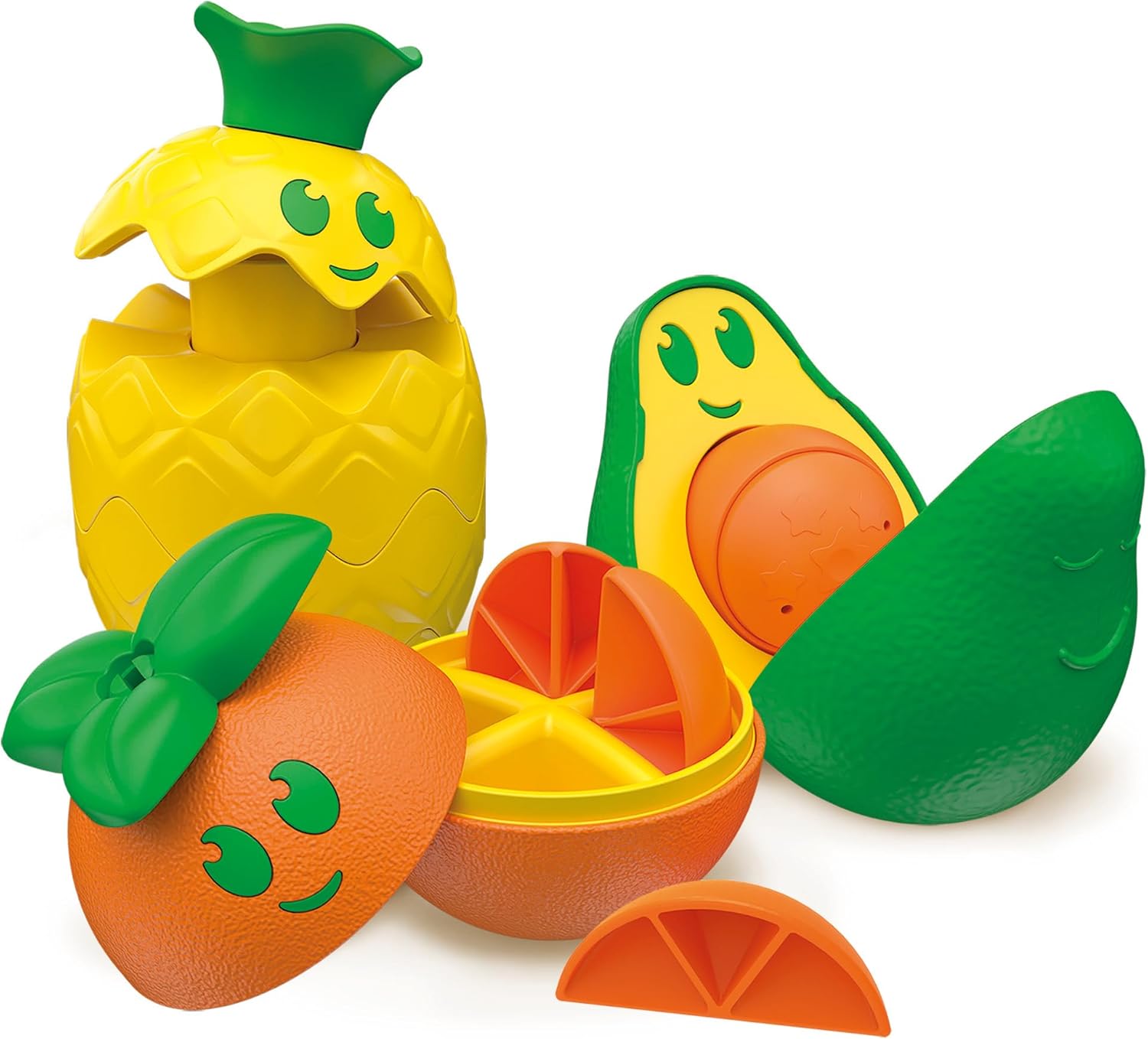 Clementoni Baby Fruit Puzzle  Gioco educativo Frutta 12-36 Mesi