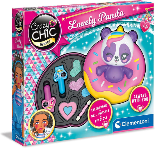 Clementoni Crazy Chic Lovely Make Up Panda | Set Trucco Bambina 6+