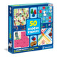 Clementoni 50 Giochi Riuniti Raccolta di Giochi da Tavolo Classici per Famiglie