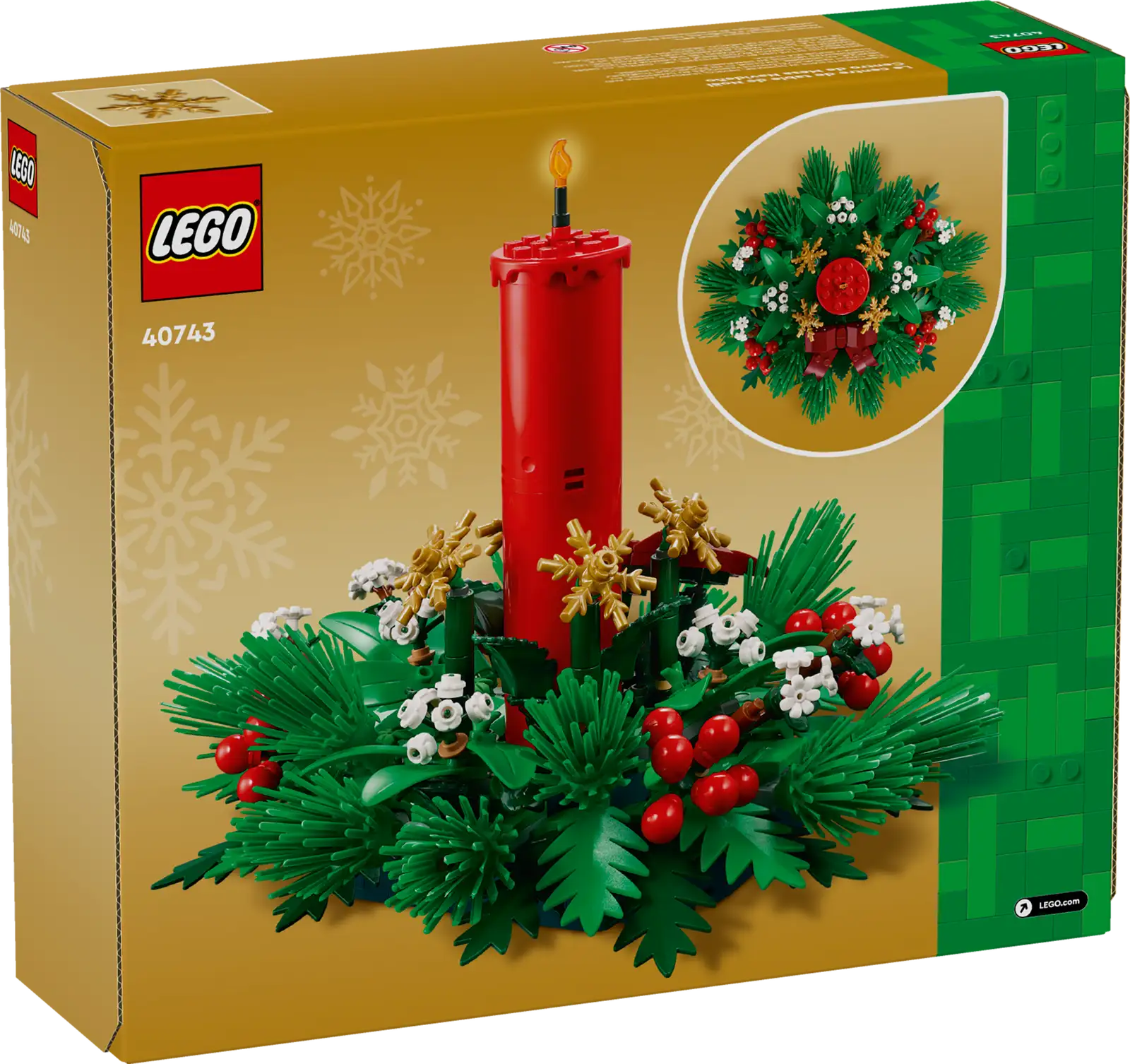 40743 LEGO Decorazione da Tavola natalizia