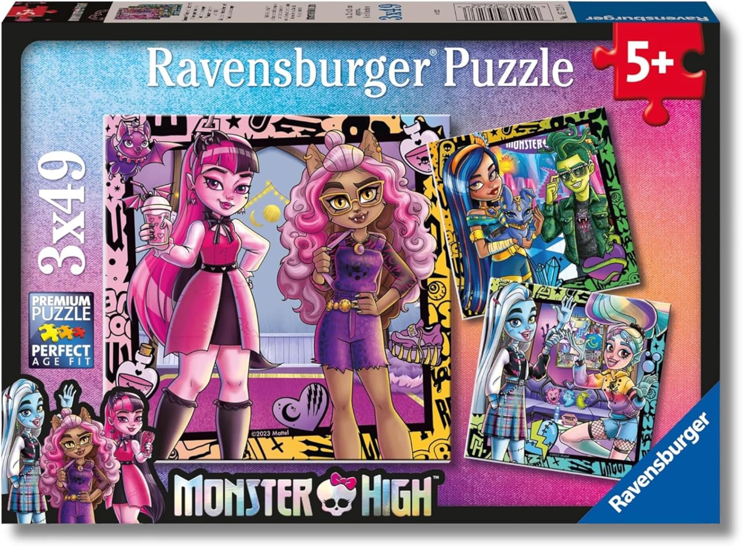 12004272 Ravenburger Monster High Puzzle 100 xxl  Pezzi
