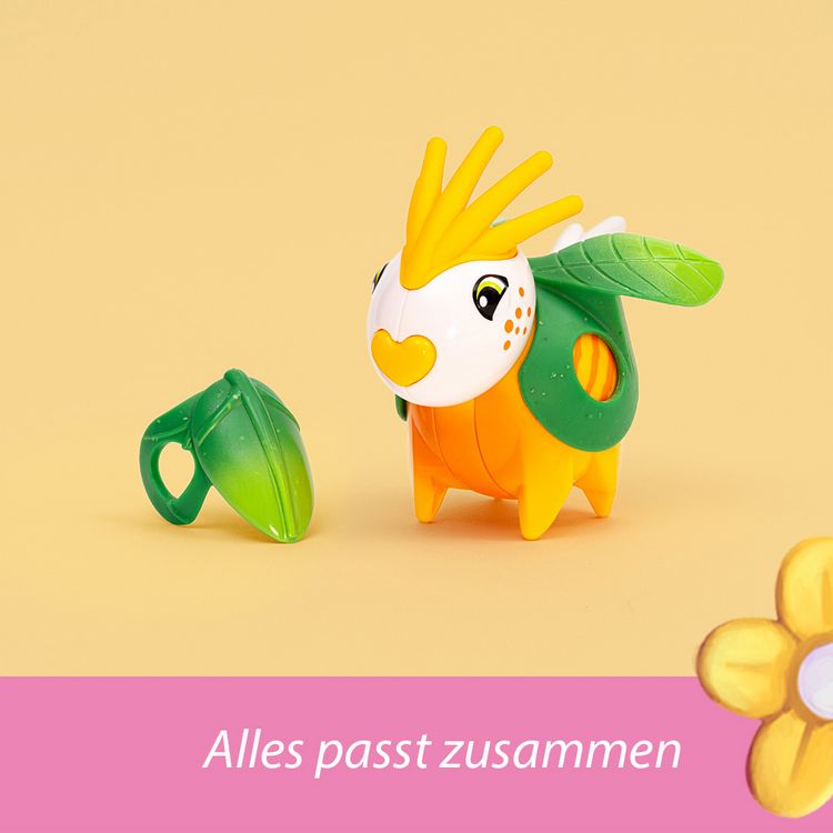 63621200 Ravenburger FLORA Dandelion Personaggio Giocattolo con Access. a Foglia