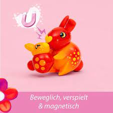 63621600 Ravenburger BRIO FLORA Zinnia e Peach Coppia di Personaggi Giocattolo