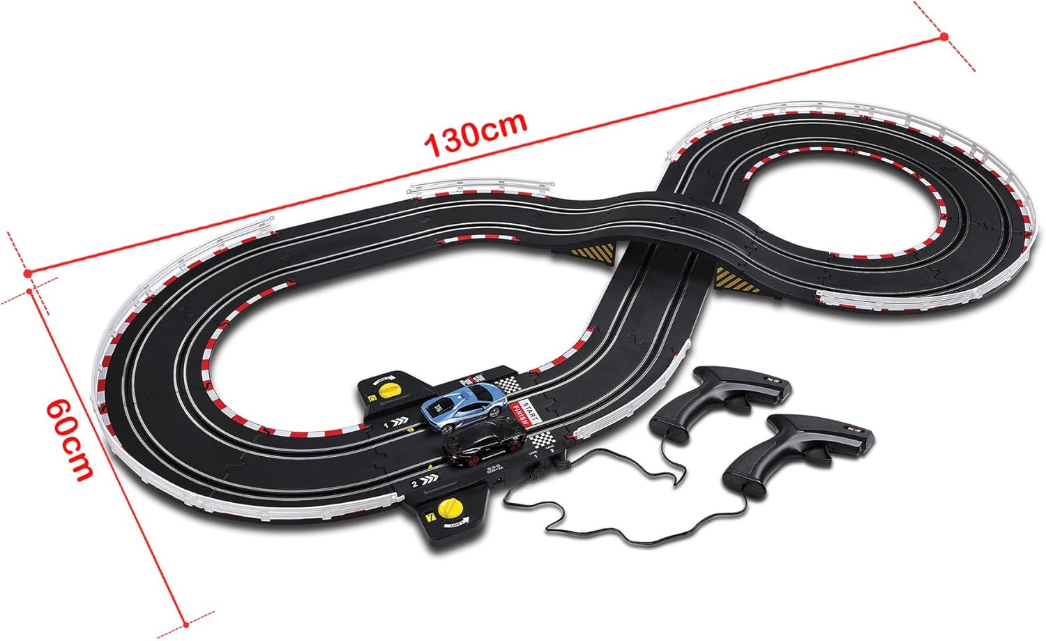 * 96151  Bburago Polistil Action Pista Elettrica con Lamborghini Huracan Polizia