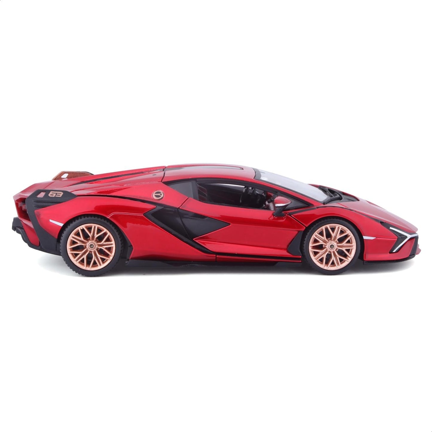 18-21102Bburago Lamborghini Sin FKP 37 Rossa 1:24  Modello Die-Cast in Metallo
