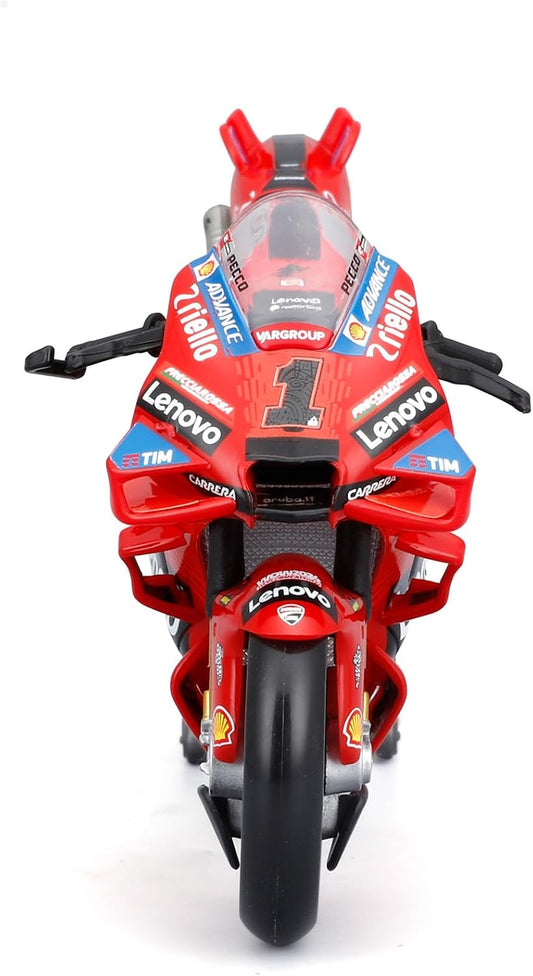 * 34398 Bburago Maisto Ducati Lenovo Team 2024 Bagnaia 1:18  MotoGP Ufficiale