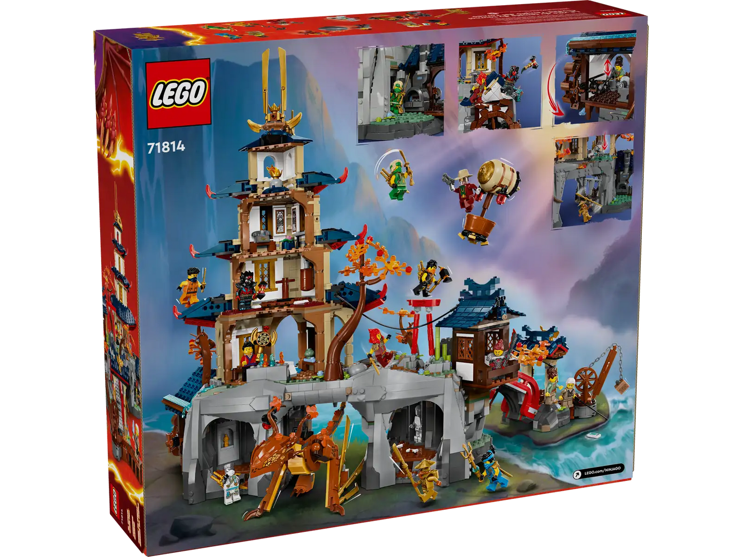 71814 Lego Ninjago  Torneo città del tempio