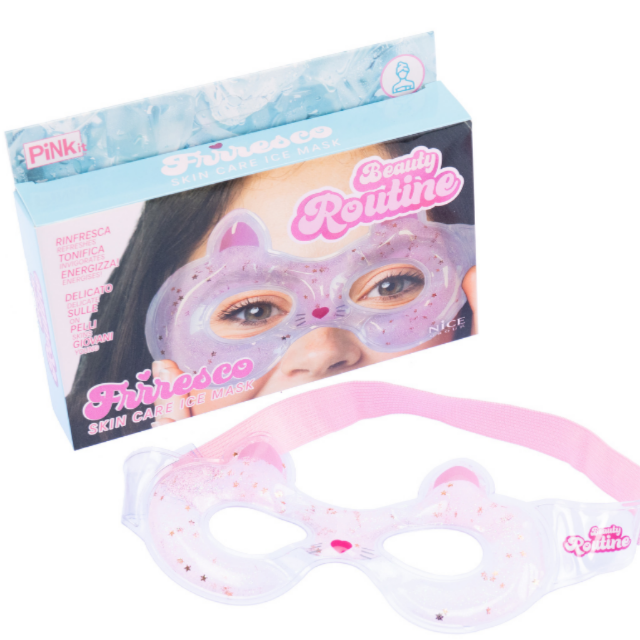 Beauty Routine Maschera Ghiaccio Rinfrescante Fresh Skincare Ice Mask per Occhi