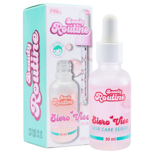 Beauty Routine Siero Viso Idratante 30 ml  Face Serum per Skincare Teen