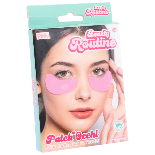 Beauty Routine Patch Occhi Idratanti  Eye Patches in Gel Rosa per Skincare