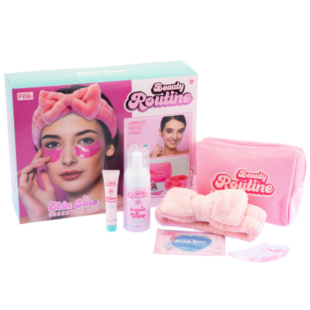 Beauty Routine Skincare Starter Set  Set Skin Care Bambina con Pochette