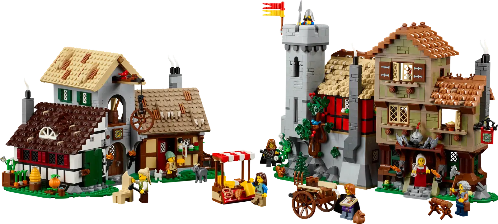 10332  Lego Icons  Piazza della città medievale