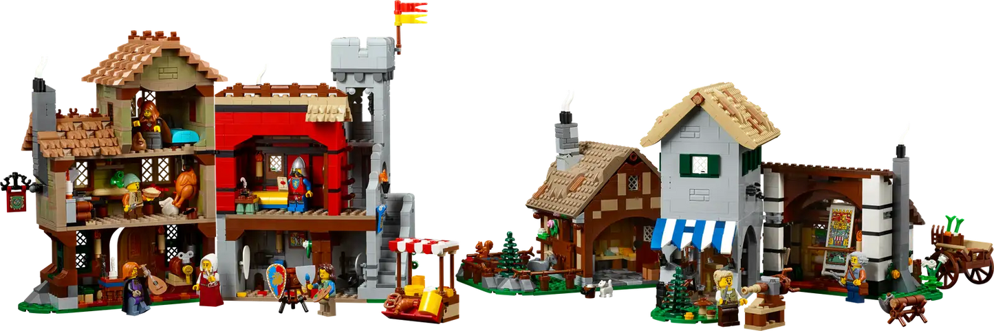 10332  Lego Icons  Piazza della città medievale