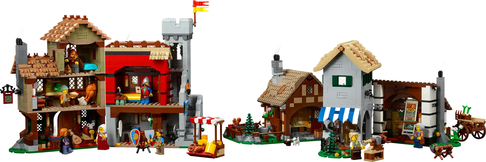 10332  Lego Icons  Piazza della città medievale