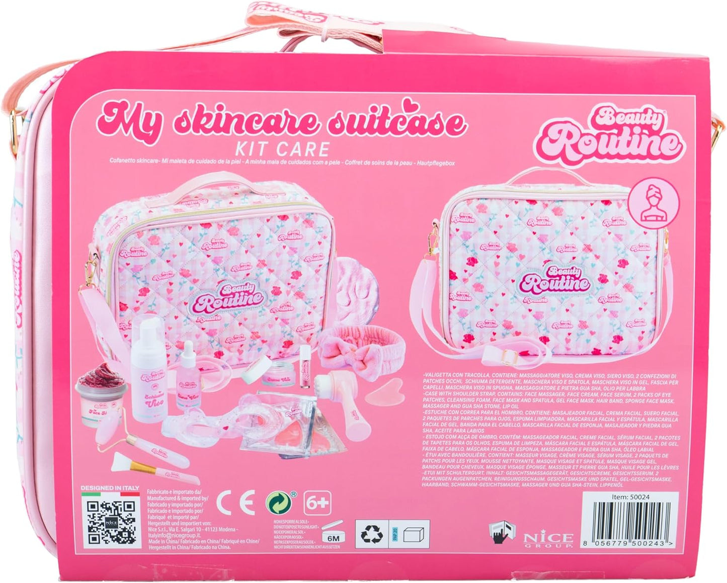 50024 Beauty Routine  My Skincare Suitcase Kit Care  Valigetta Skincare 6+