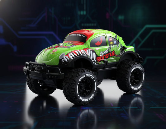 ReelToys Flash Rebel RC 1:16 Auto Radiocomandata con Luci e Suoni Colori Assorti