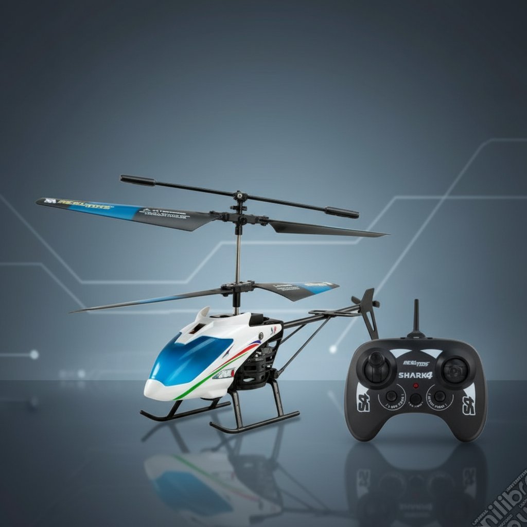 0441 ReelToys Shark 4 elicottero Infrared Con giroscopio