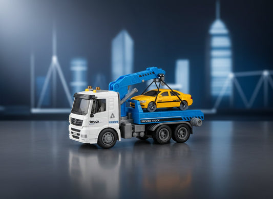 0344 ReelToys Service Truck Camion a frizione con veicolo luci e suoni