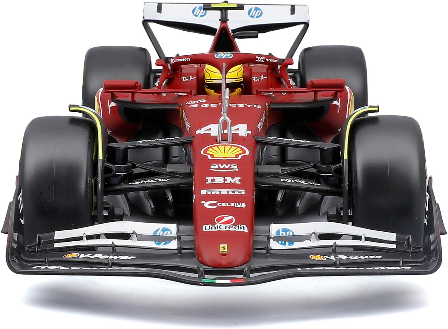 18-16816H Burago F1 Ferrari  SF-25 #44 Hamilton -1:18