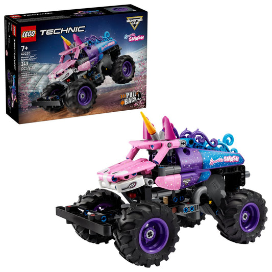 42220 LEGO Technic Monster Jam Sparkle Smash a retrocarica