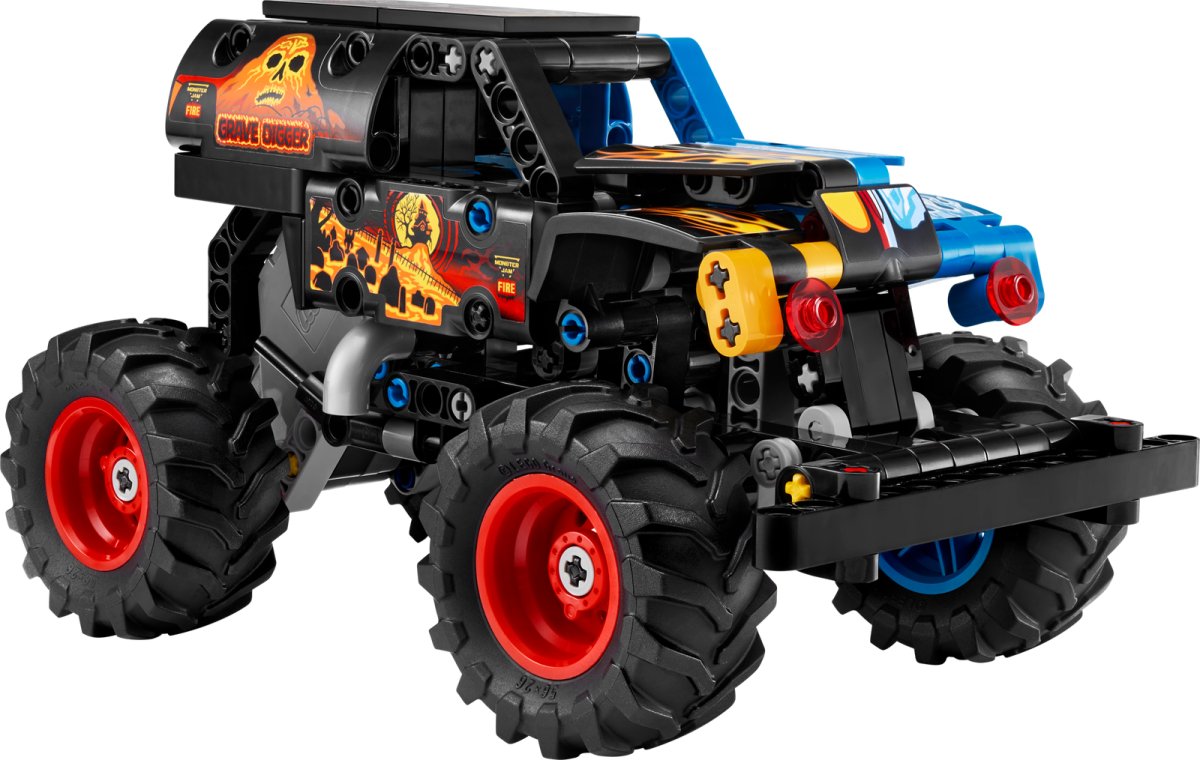 42219 LEGO Technic Monster Jam Grave Digger Fuoco e Ghiaccio