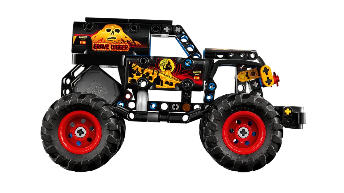 42219 LEGO Technic Monster Jam Grave Digger Fuoco e Ghiaccio