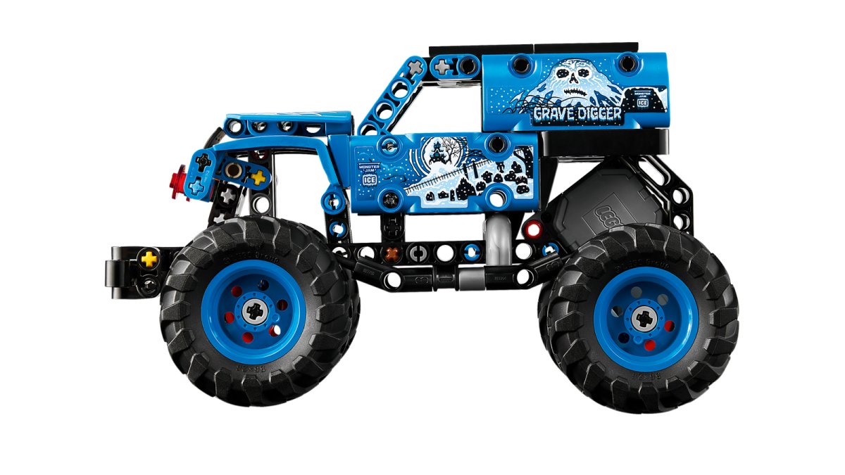 42219 LEGO Technic Monster Jam Grave Digger Fuoco e Ghiaccio
