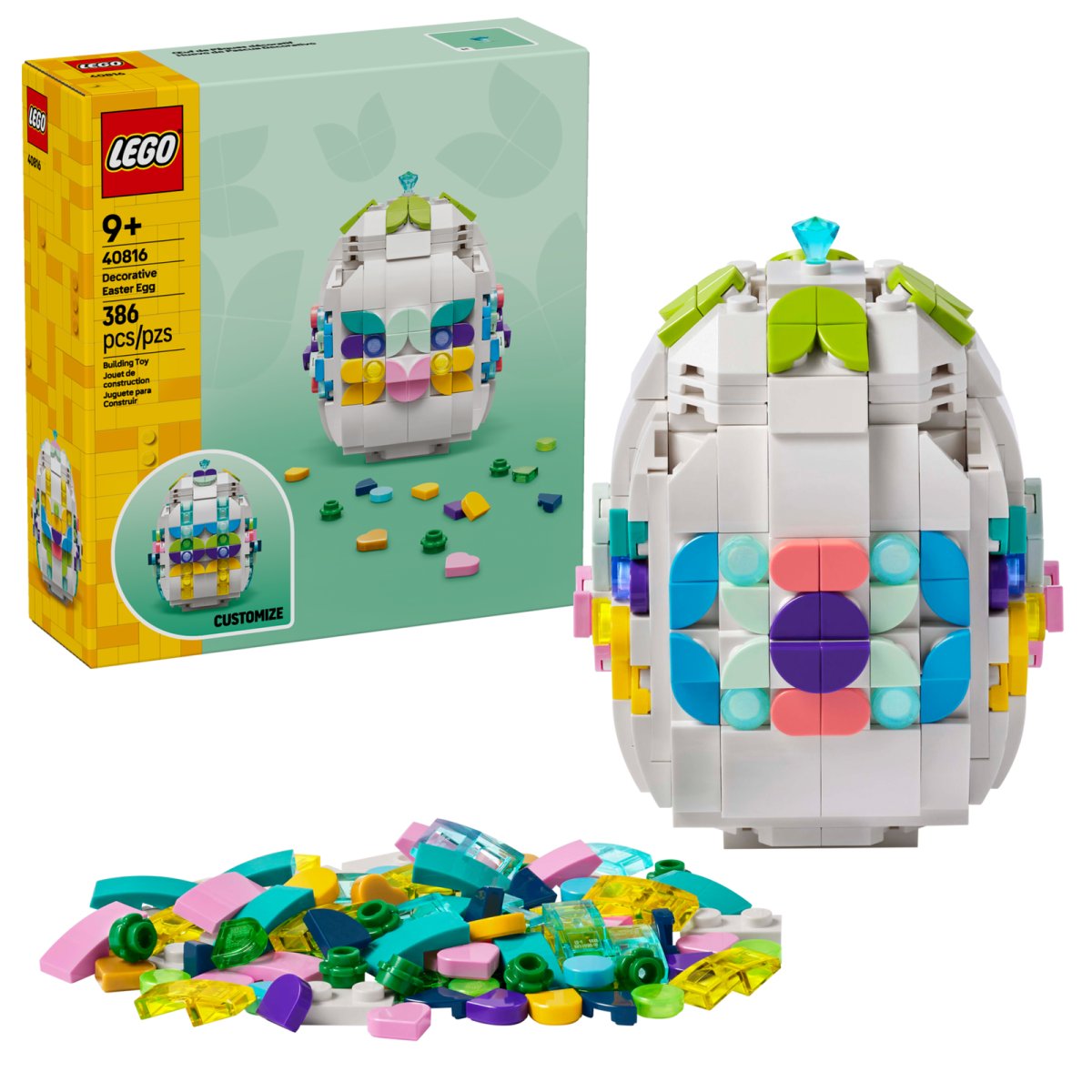 40816LEGO  Uovo di Pasqua decorativo