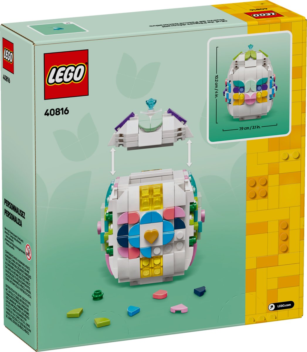 40816LEGO  Uovo di Pasqua decorativo