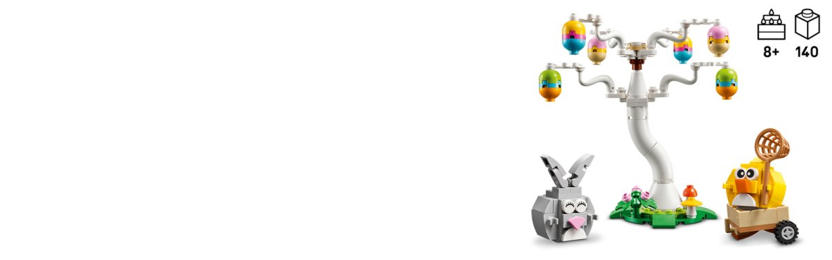40808 LEGO  Coniglietto pasquale e caccia alle uova