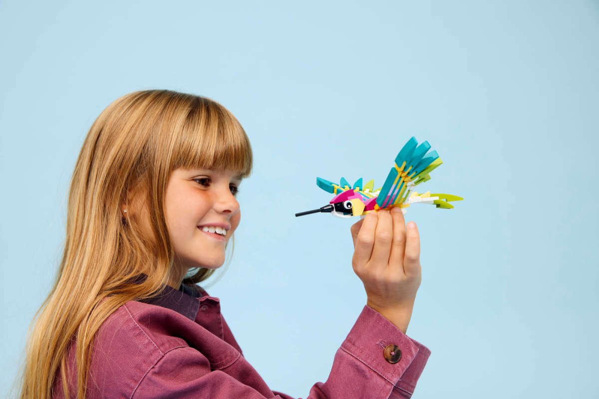 31384 LEGO Creator Animali selvatici: colibrì variopinto