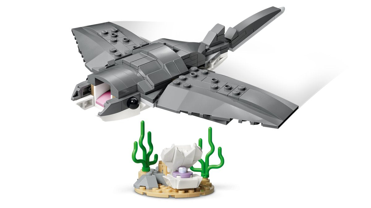 31381 LEGO Creator Squalo con scrigno del tesoro