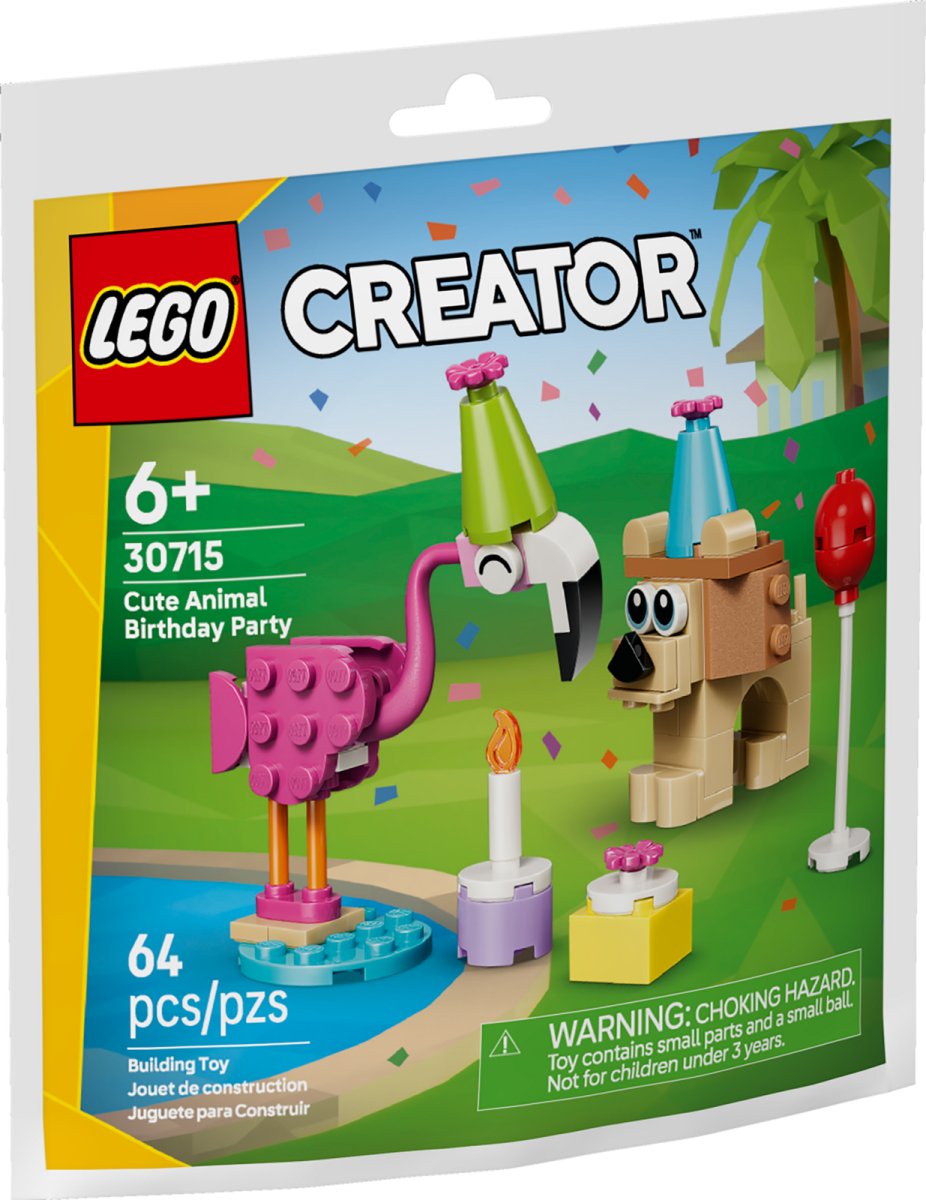 30715 LEGO Polybag Creator  Festa di compleanno con adorabili animali