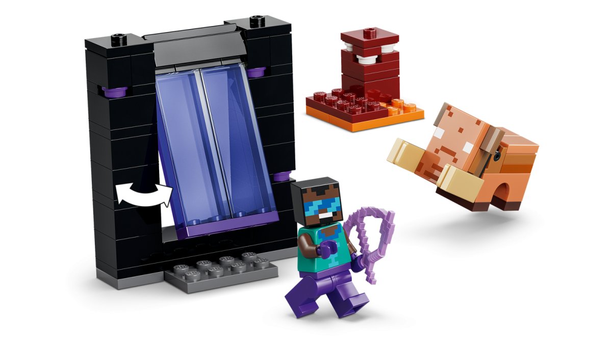 21584 LEGO Minecraft Viaggio nel Portale del Nether e dell End