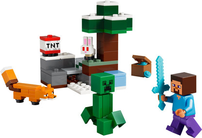 21583 LEGO Minecraft Avventura di Steve nella taiga