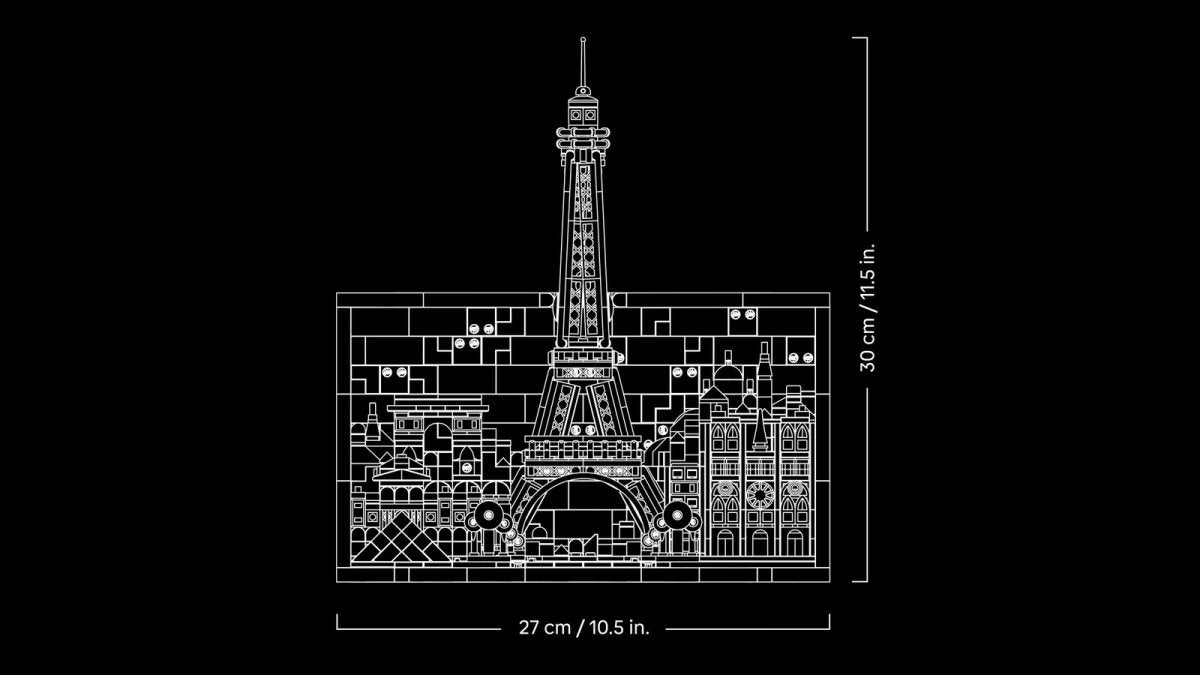 21064 LEGO Architecture Parigi  La città dell amore