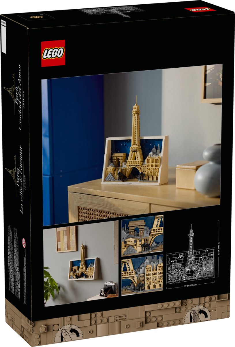 21064 LEGO Architecture Parigi  La città dell amore