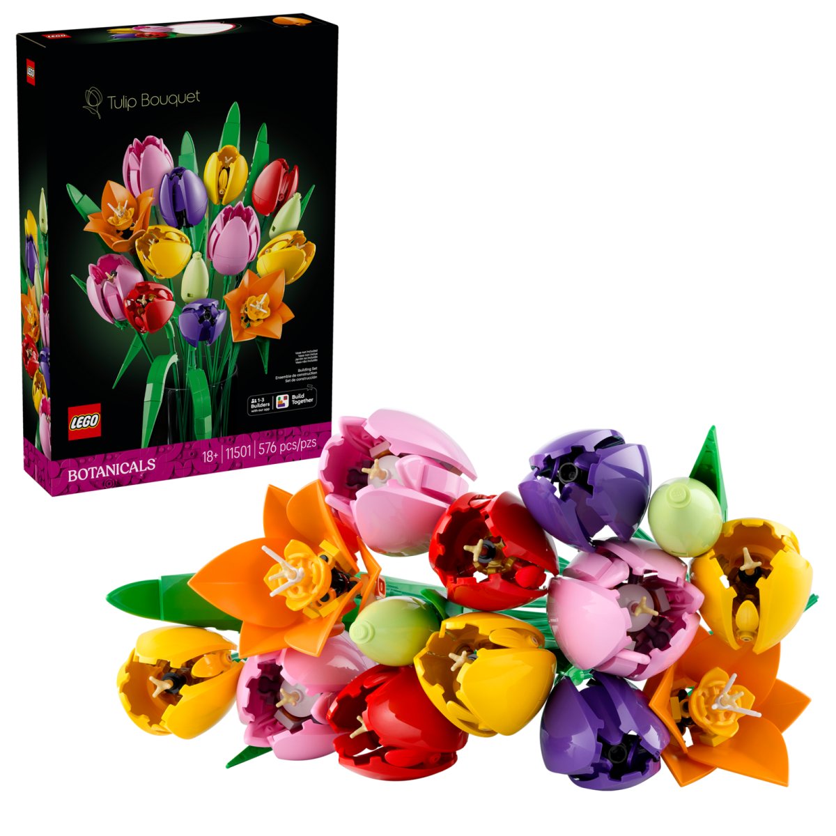 11501 LEGO Botanicals Bouquet di tulipani