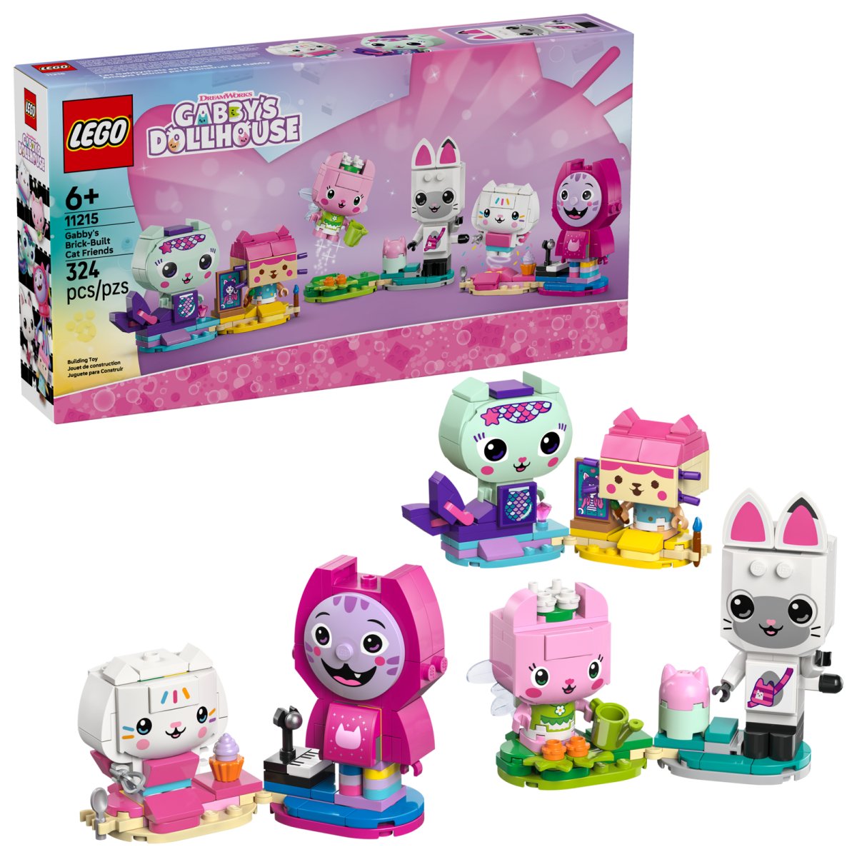11215 LEGO Gabby's Dollhouse Gli amici gattini di Gabby