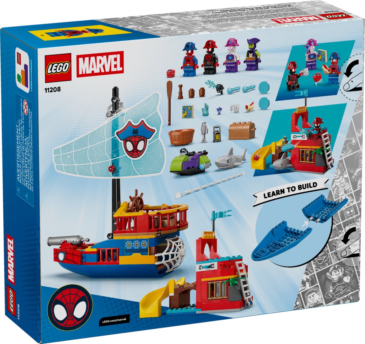 11208 LEGO Spidey Nave pirata del Team Spidey