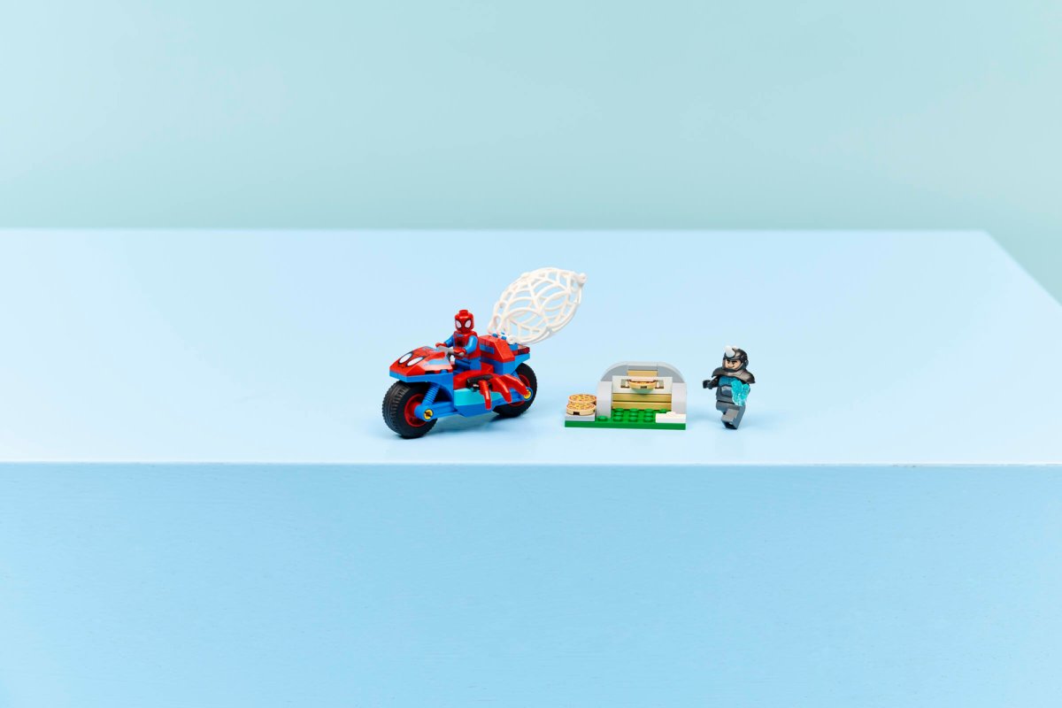 11206 LEGO Spidey Spidey sulla moto contro Rhino