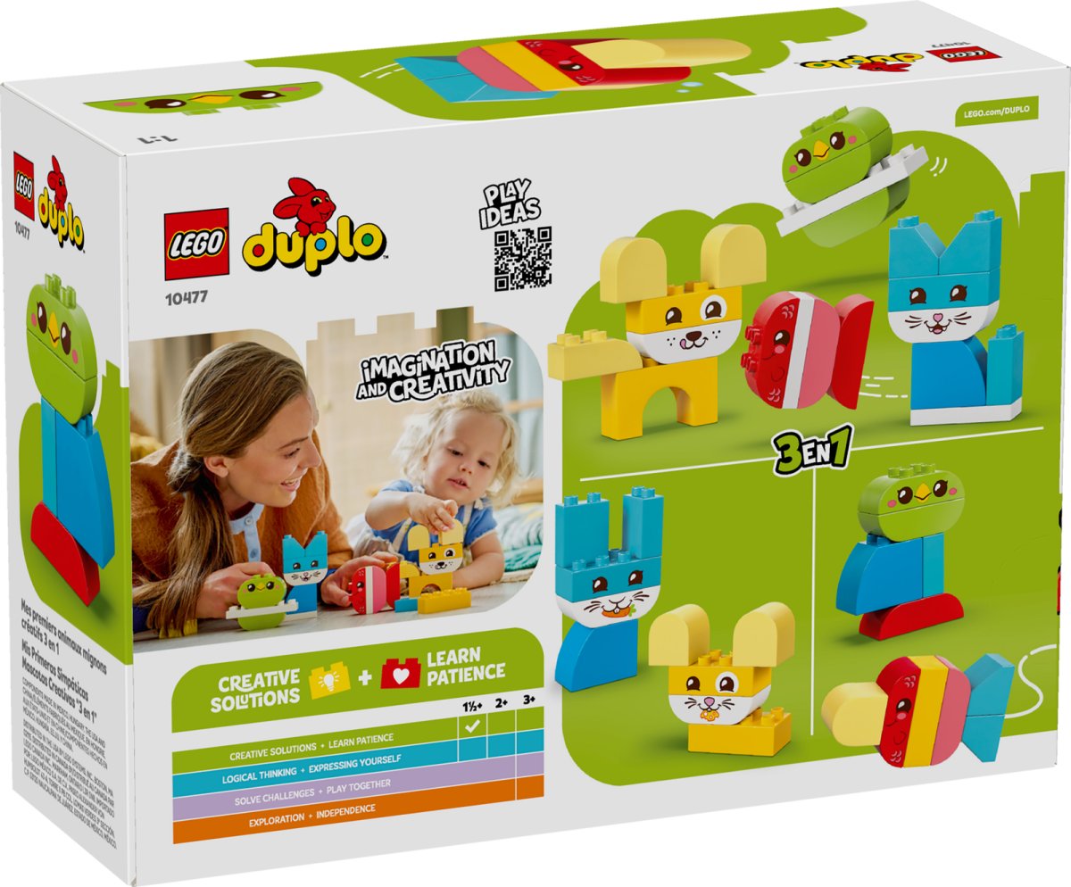 10477 LEGO DUPLO My First Animali domestici creativi 3 in 1