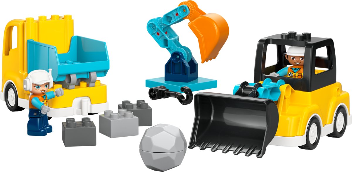 10475 LEGO DUPLO Town Veicoli da cantiere 3 in 1