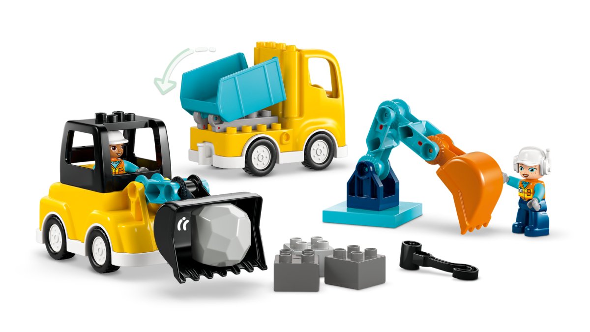10475 LEGO DUPLO Town Veicoli da cantiere 3 in 1