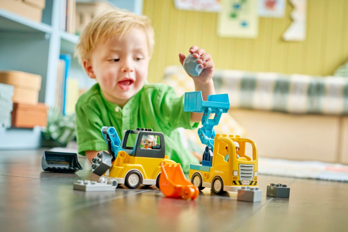 10475 LEGO DUPLO Town Veicoli da cantiere 3 in 1