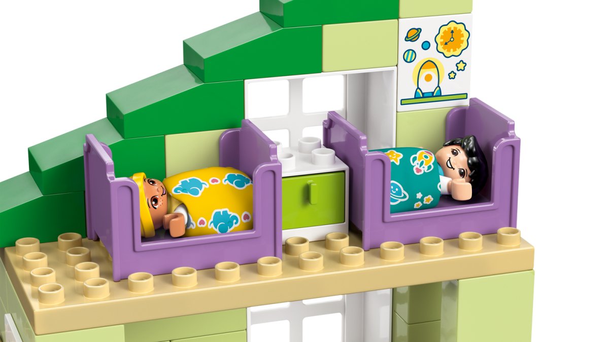 10470 LEGO DUPLO Town Casa familiare moderna 3 in 1 con personaggi